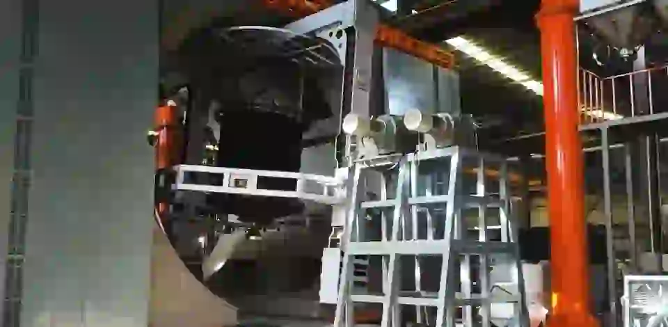 Benfan rotational molding equipment